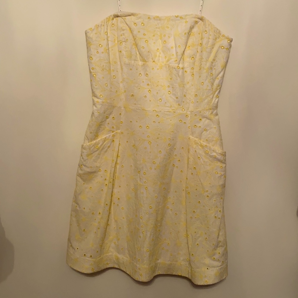 Lilly Pulitzer Daisy For You strapless dress